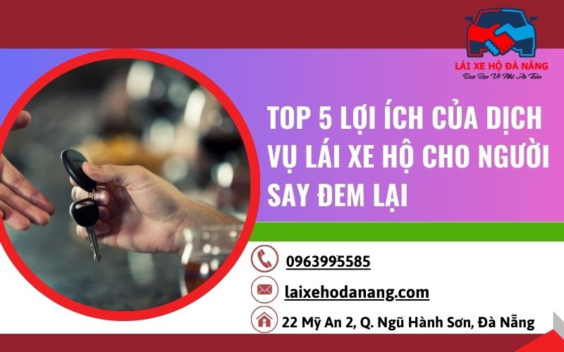 Dịch vụ lái xe hộ cho người say