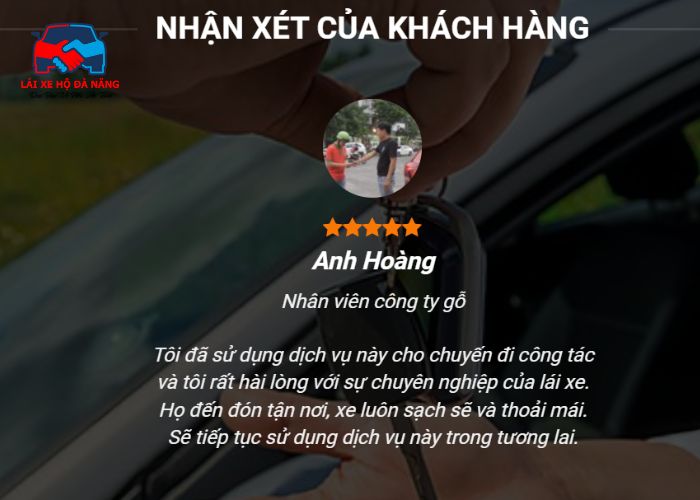 Lái xe hộ tại Quận Hải Châu