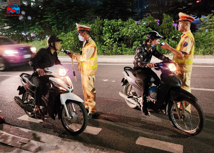 chi tiết mức phạt vi phạm giao thông với xe máy