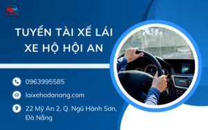 Tuyển tài xế lái xe hộ Hội An