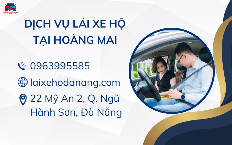 Dịch vụ lái xe hộ tại Hoàng Mai