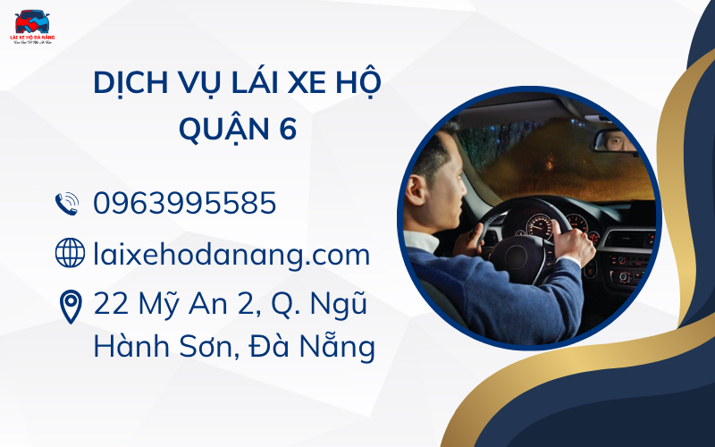 dịch vụ lái xe hộ Quận 6