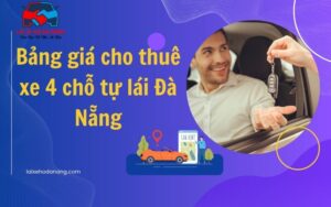 Bảng giá cho thuê xe 4 chỗ tự lái Đà Nẵng
