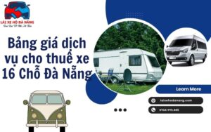 Bảng giá dịch vụ cho thuê xe 16 Chỗ Đà Nẵng