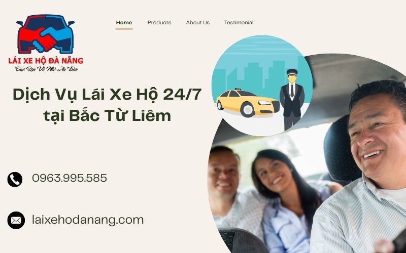 Dịch Vụ Lái Xe Hộ 247 tại Bắc Từ Liêm